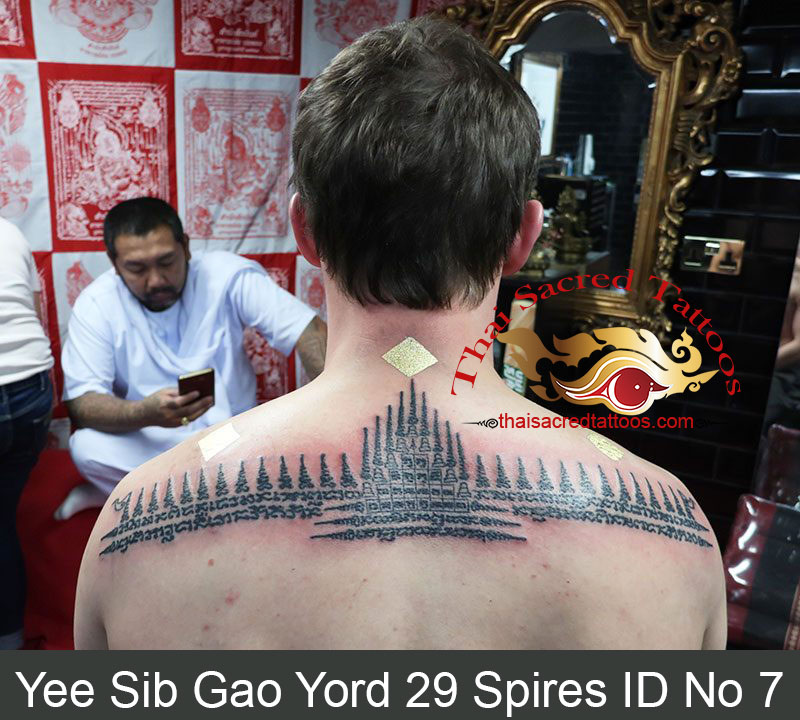 Yee Sib Gao Yord 29 Spires Thai Tattoo ID No 7