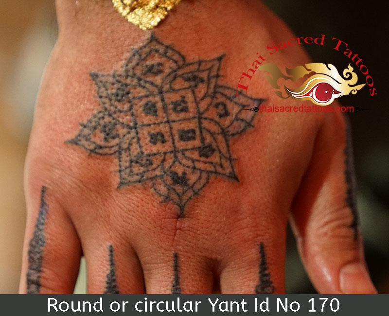 Thai Tattoo Round or Circular Yants