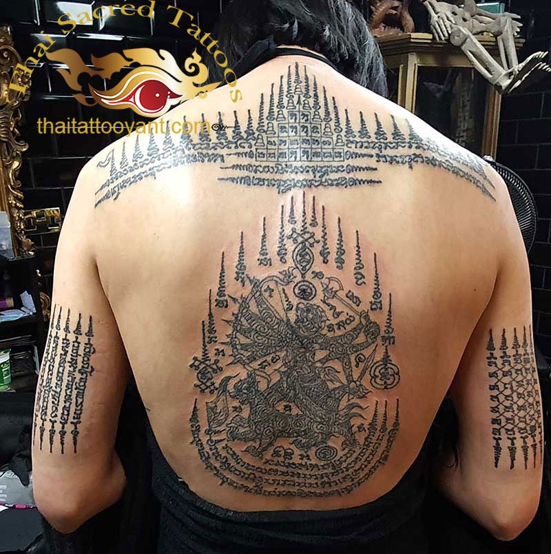 Sak Yant Full Back Piece